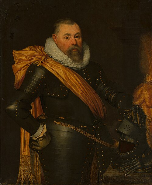 Portrait of an Officer, 1615, Jan van Ravesteyn