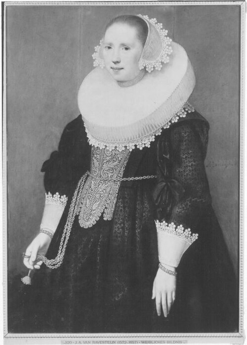Weibliches Bildnis, 1614, Jan van Ravesteyn