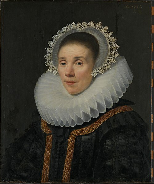 Portrait of a woman, 1625, Jan van Ravesteyn
