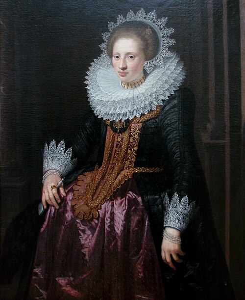 Portrait de femme, 1620, Jan van Ravesteyn