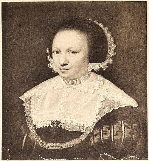 Portrait d'une femme, 1630, Jan van Ravesteyn