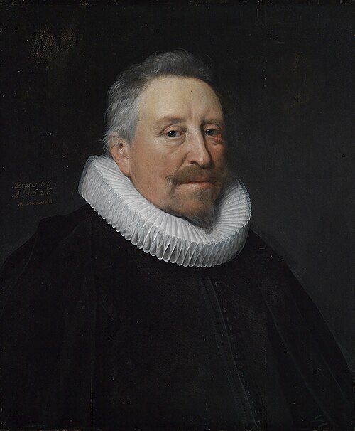 Portrait of an old man, 1626, Michiel van Mierevelt