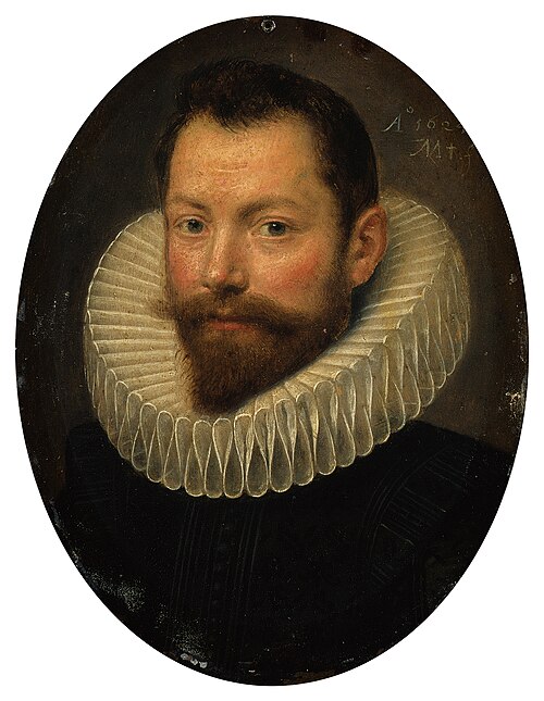 Portrait of young man, 1624, Michiel van Mierevelt