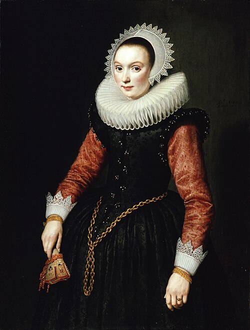 Portrait of a Lady, 1619, Michiel van Mierevelt