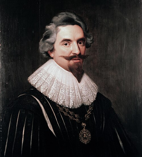 Portrait de Philibert Vernatti (1590-1643), 1630, Michiel van Mierevelt