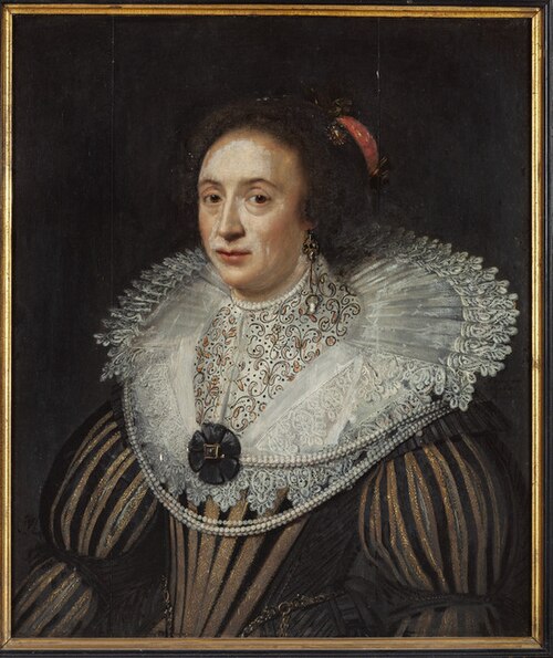 Portrait de Susanna Huysmans (1586-1661), 1627, Michiel van Mierevelt