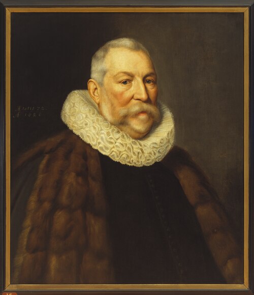 Portrait of a man, 1620, Michiel van Mierevelt