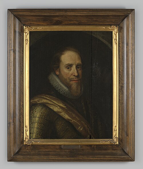 Porträt "Prinz Maurits", 1620, Michiel van Mierevelt