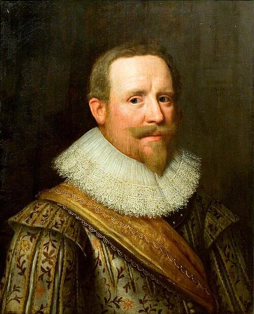 Portrait of a Man Wearing a Ruff, 1627, Michiel van Mierevelt