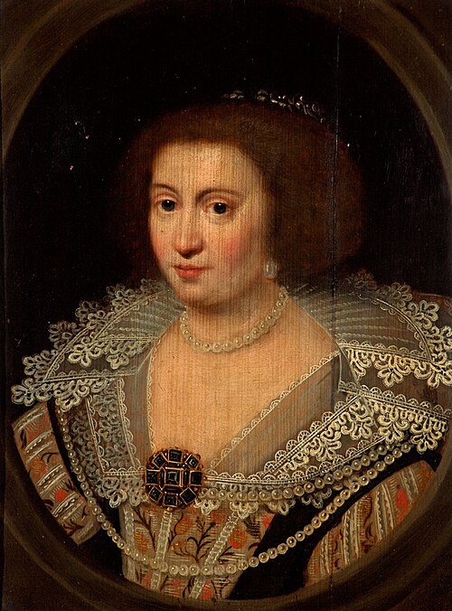Amalia van Solms (1602–1675), Princess of Orange, 1629, Michiel van Mierevelt