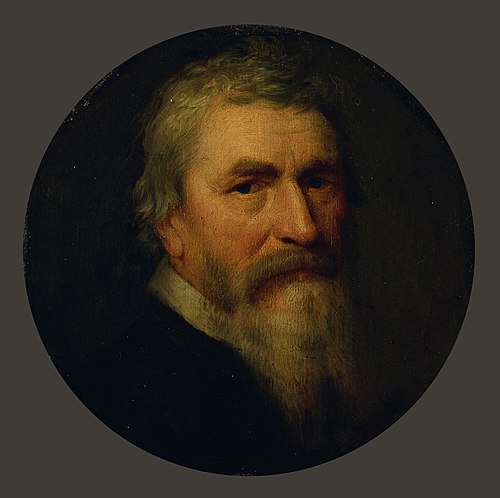 Portrait of Lubbert Gerritsz (1535-1612), 1607, Michiel van Mierevelt