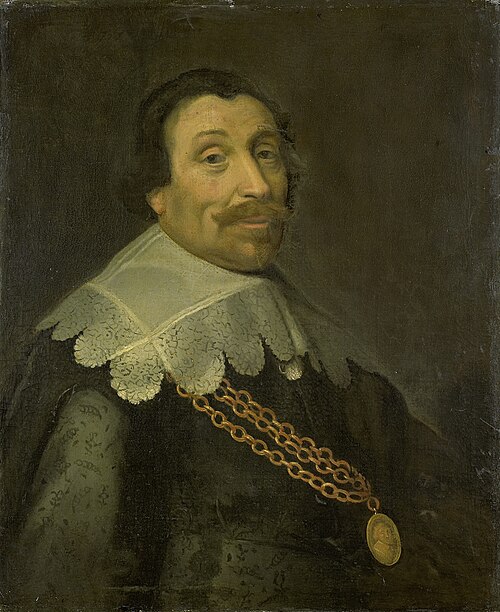 Portrait of Maerten Harpertsz Tromp (1597-1653), 1640, Michiel van Mierevelt