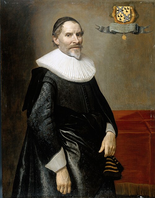 François van Aerssen (1572-1641), heer van Sommelsdijk, de Plaat en Spijk. Diplomaat in dienst van d, 1636, Michiel van Mierevelt