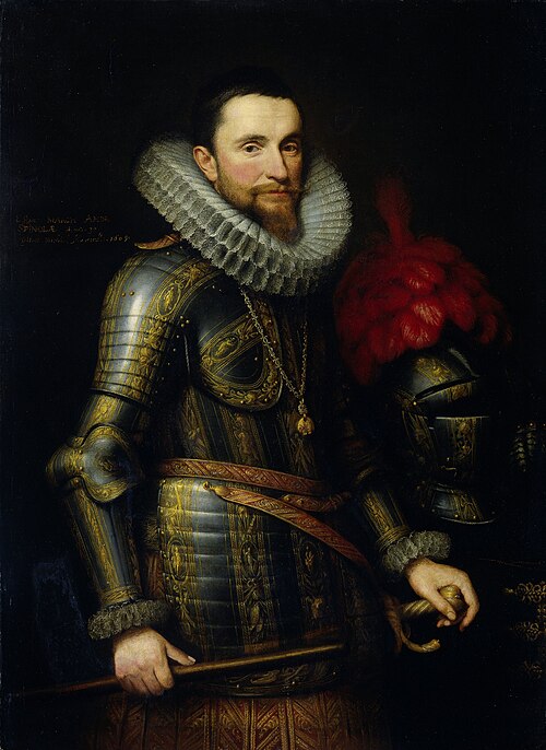 Portrait de Ambrogio Spinola (1569-1630), 1609, Michiel van Mierevelt