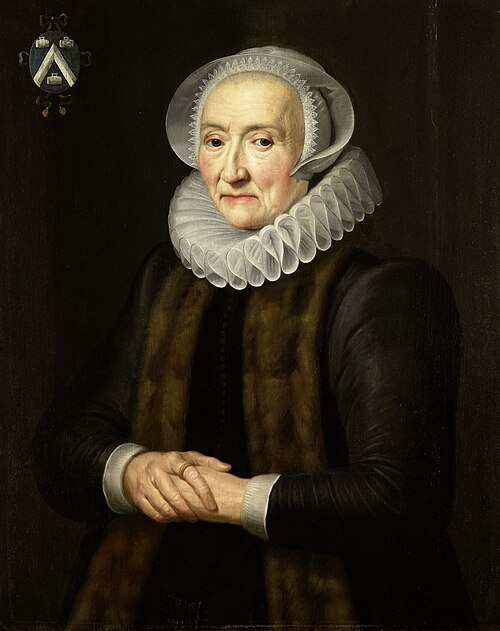 Portrait of Alid van der Laen (1542-1626), 1653, Michiel van Mierevelt
