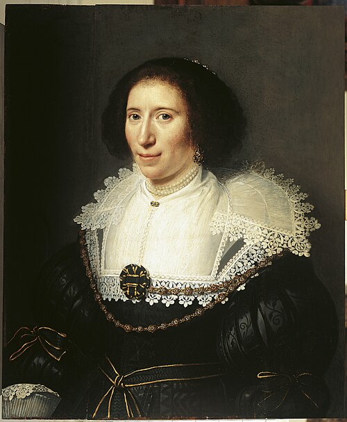 Portrait de Susanna Hoefnagel, 1628, Michiel van Mierevelt