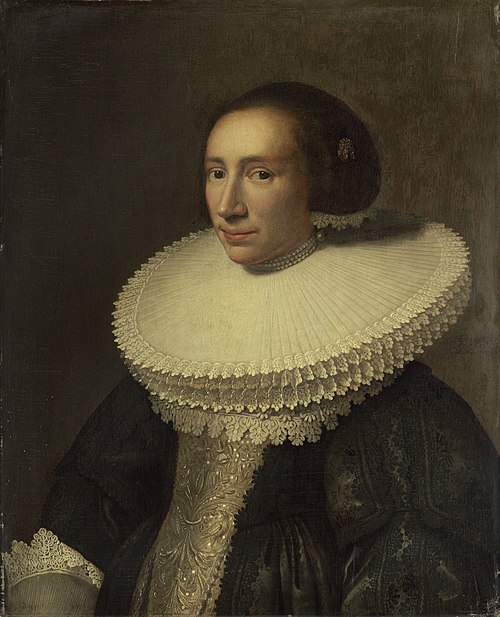 Portrait of a Lady with a Ruff, 1638, Michiel van Mierevelt