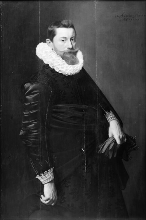 Portrait of a Gentleman, 1621, Michiel van Mierevelt