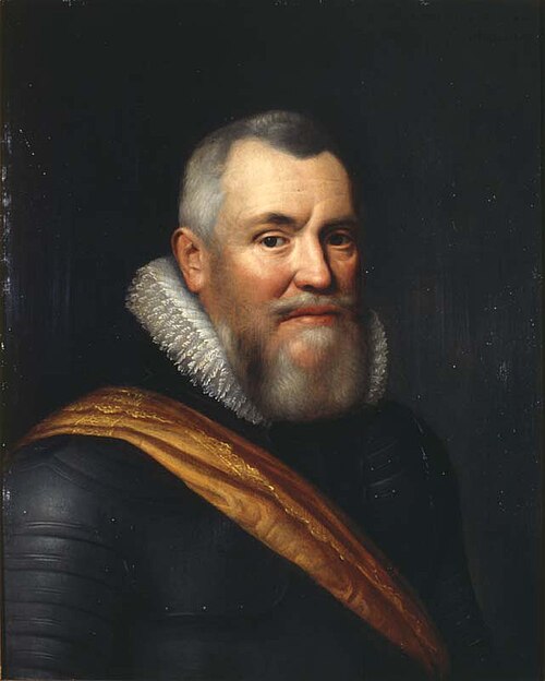 Portret van Willem Lodewijk van Nassau (Us Heit), 1616, Michiel van Mierevelt