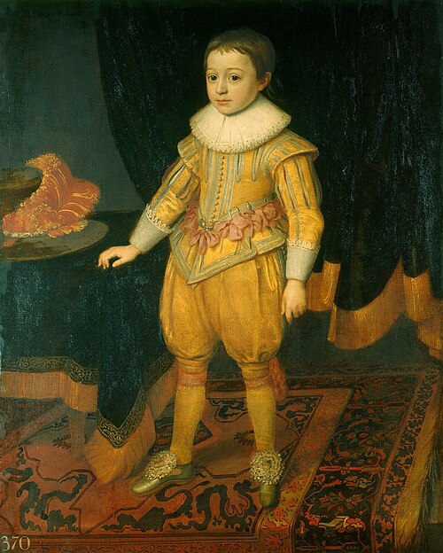 Prince Rupert (1619-1682), 1625, Michiel van Mierevelt
