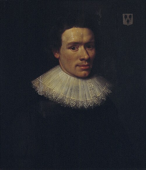 Portrait of  Dirck Graswinckel (1600-1666), 1629, Michiel van Mierevelt