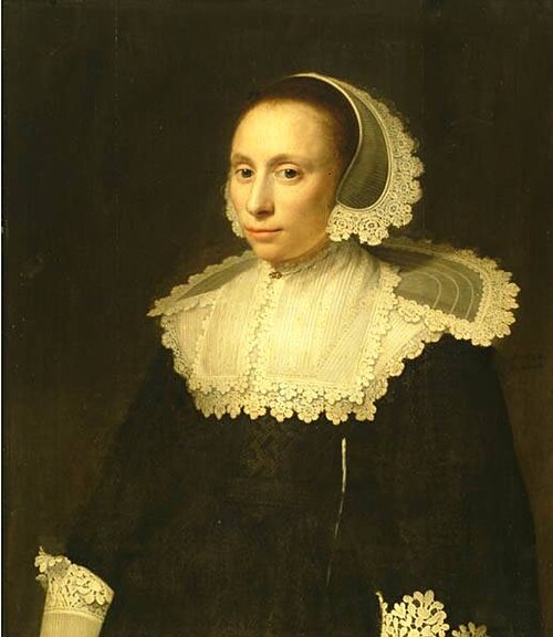 Portrait of Maria Camerling, 1634, Michiel van Mierevelt