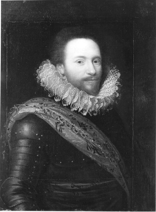 Männliches Bildnis (zugeschrieben), 1603, Michiel van Mierevelt