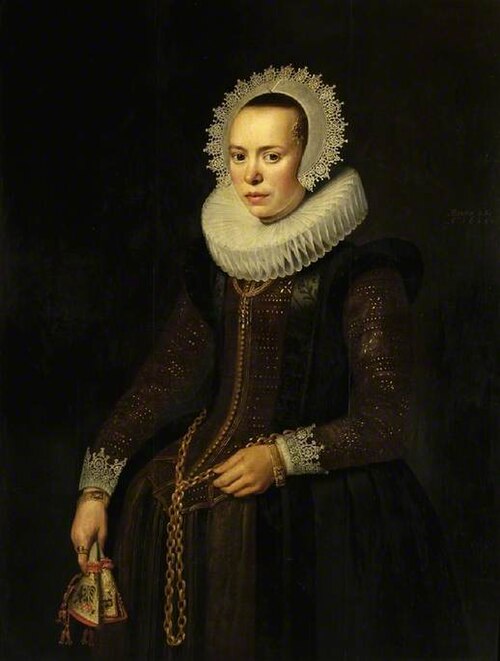 Aeltje van der Graft, 1619, Michiel van Mierevelt