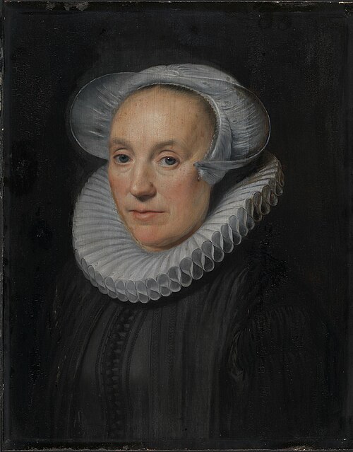 Portrait d'une dame, 1615, Michiel van Mierevelt