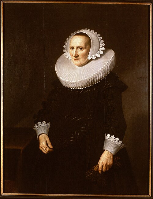 Portrait of Catharina Wielant (1572-1633), 1631, Michiel van Mierevelt
