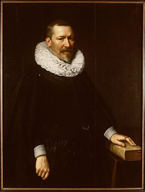 Portrait de Johan Camerlin (1567-1640), 1626, Michiel van Mierevelt