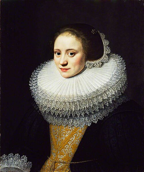 Portrait of a Lady, 1628, Michiel van Mierevelt