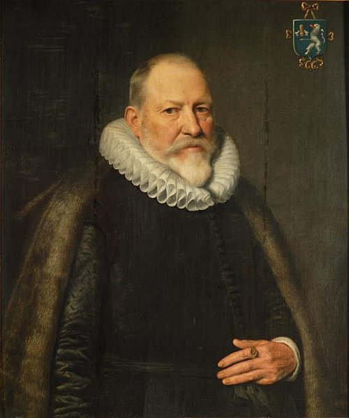 Portrait of Maerten Ruychaver, 1618, Michiel van Mierevelt