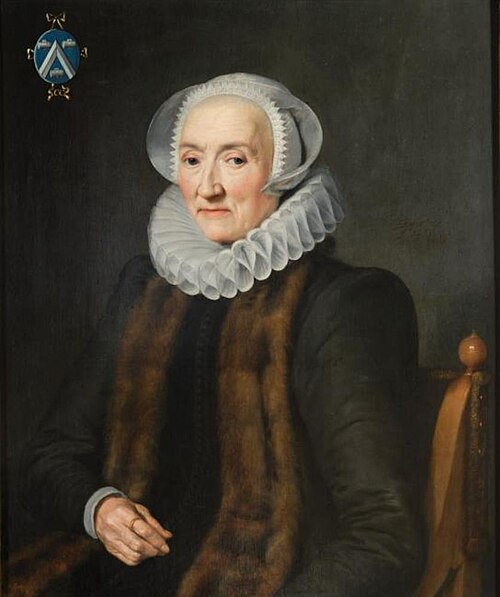 Portrait of Alida van der Laen, 1616, Michiel van Mierevelt