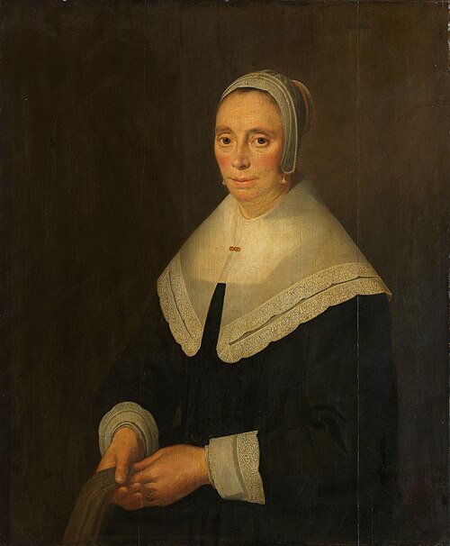 Portrait of a woman, 1650, Hendrick Cornelisz. van Vliet