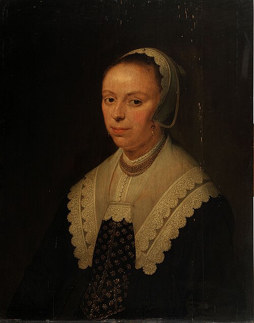 Portrait de femme, 1693, Hendrick Cornelisz. van Vliet