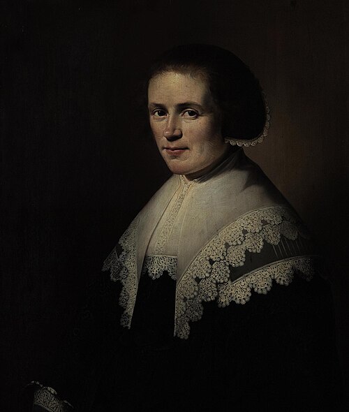 Portrait d'une femme, 1641, Hendrick Cornelisz. van Vliet