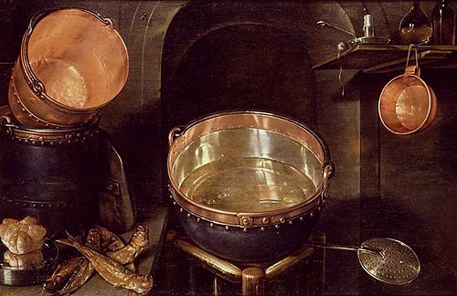 Still Life of Kitchen Utensils, 1626, Cornelis Jacobsz Delff