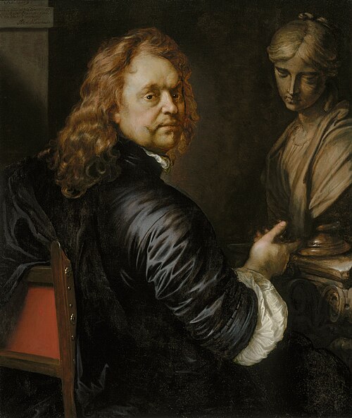 Auto-portrait (1669), 1669, Adriaen Hanneman