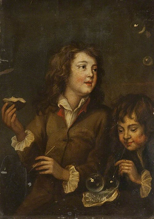 Boys Blowing Bubbles, , Adriaen Hanneman