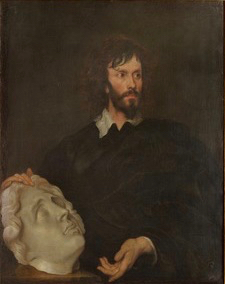 Porträt des Bildhauers Hubert Le Sueur, 1630, Adriaen Hanneman