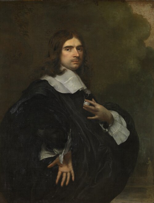 Porträt eines Mannes, , Adriaen Hanneman