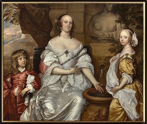 Portrait of Maria van Reigersberg (1628-1673), 1663, Adriaen Hanneman