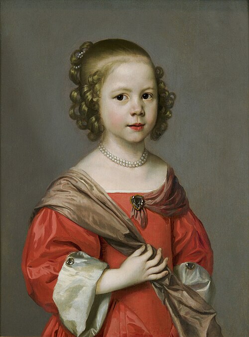 Portret van Christina Pompe, 1655, Jan Mytens