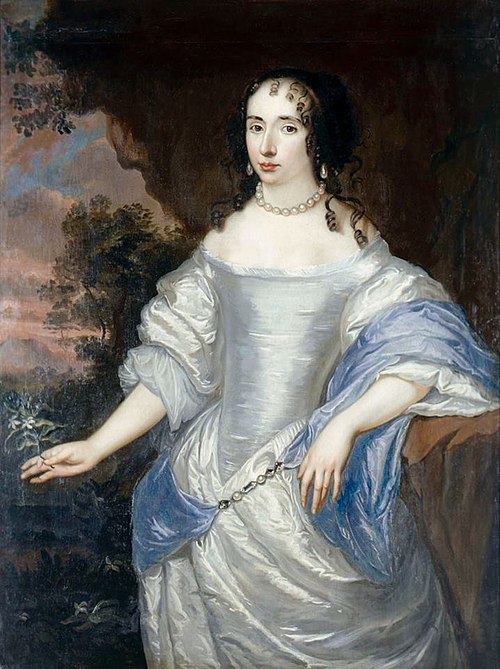 Luise Henriette von Oranien, Kurfürstin von Brandenburg (1627-1667), 1665, Jan Mytens