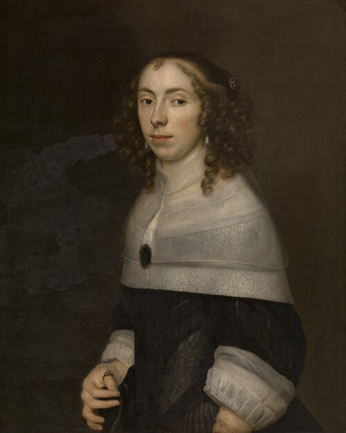 Portrait of Geertruijd Coenen (1635-1716), 1656, Jan Mytens