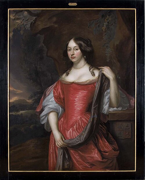 Portrait of Titia van Burmania (1647-1685), 1665, Jan Mytens