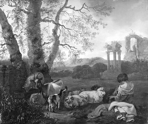 Sheep and Goats, 1655, Jacob van der Does