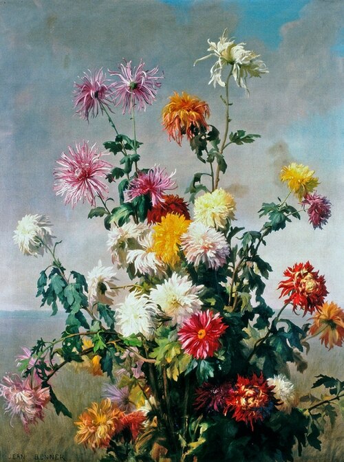 Study of Flowers, , Jean Benner