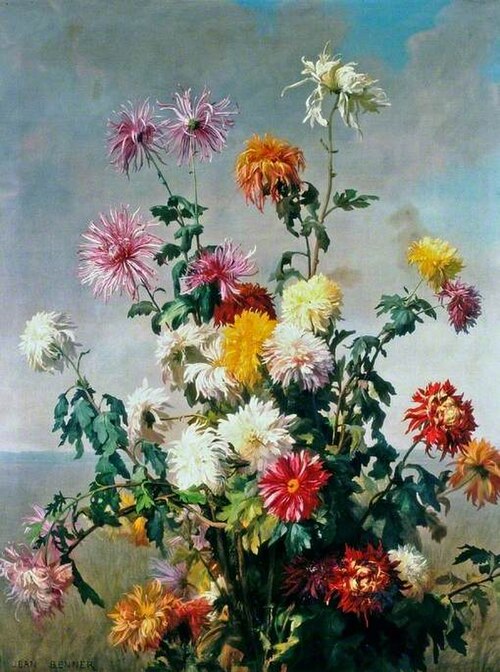 Study of Flowers, , Jean Benner